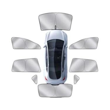 Imagem de Protetor Solar Para Para-brisa Frontal Do Tesla Model 3 Y 2020-2024, C