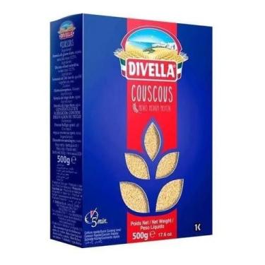 Imagem de Couscous Italiano Divella 500g Cuscus Marroquino Premium