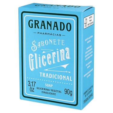 Imagem de Sabonete Granado Glicerina tradicional, barra, 90g