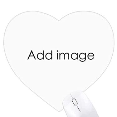 Imagem de Mousepad de borracha antiderrapante, personalizado, adicionar imagem, mensagem, coração, para jogos, escritório, mouse pad