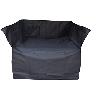 Imagem de Zwbfu Tampa Do Assento Do Tronco Para Cachorro,Mais espesso tecido oxford resistente a mordidas, baú do carro, pet tapete, organizador do tronco, colchão de proteção à prova de sujeira