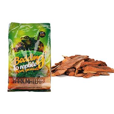 Imagem de GLOGLOW Casca de terrário Lascas de madeira, 650 g/saco, casca pequena, lascas de madeira, casca de terreno florestal, lascas finas, substrato de terreno de madeira para répteis (L) plantas