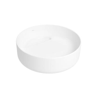 Imagem de Cuba de Apoio Deca 40x40 L.12040.VO.17 Redonda com Válvula Oculta Branca