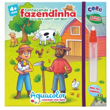 Imagem de Toyster - Livro de Pintura - Aquacolor: Conhecendo a Fazendinha - Coré