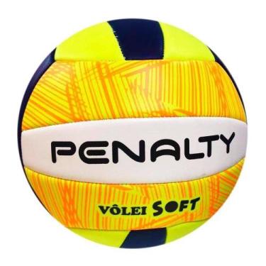 Imagem de 3 Bola De Volei Penalty Costurada Soft Oficial Original