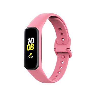 Imagem de Pulseira de Silicone marca 123smart compativel com Galaxy Fit2 SM-R220 Fit 2 R220