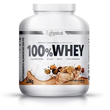 Imagem de 100% Whey Sabor Cookies (2kg) - Physical Pharma