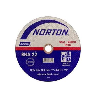 Imagem de Disco Corte Norton Bna 22 9" X 2,0 X 7/8"