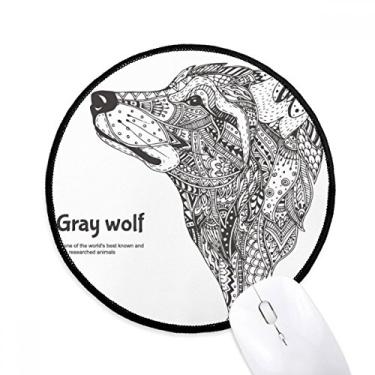 Imagem de Mouse Pad Grey Wolf Friend Company para computador