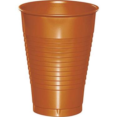 Imagem de Creative Converting Copos de plástico premium, 355 ml, laranja