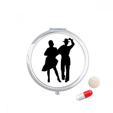 Imagem de Estojo de comprimidos Duet Dance Sports Performance Dancer Pocket Medicine Storage Box Dispenser