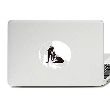Imagem de Adesivo de notebook com emblema de vinil feminino quente para meninas