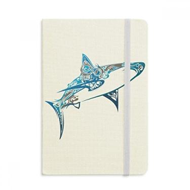 Imagem de Caderno de Peixe Blue Ocean Biology Official Fabric Hard Cover Classic Journal Diary