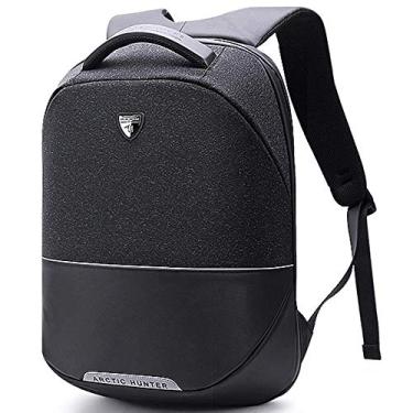 Imagem de Mochila de ombro masculina à prova d'água de pano oxford Mochila USB multifuncional mochila descompressão bolsa para computador