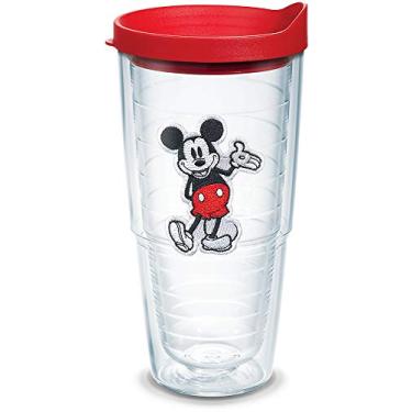 Imagem de Tervis Disney Original Mickey Feito nos EUA Copo isolado de parede dupla, 1 peça (pacote com 1), Clássico