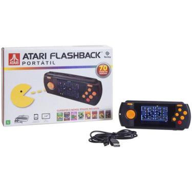 Imagem de Atari Flashback 8 Portátil Tectoy - Com 70 Jogos