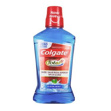 Enxaguante Bucal Colgate Total 12 Clean Mint 500mL
