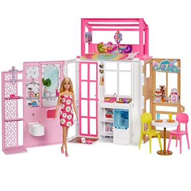 Imagem de Barbie Estate Casa Glam com boneca, Multicolor