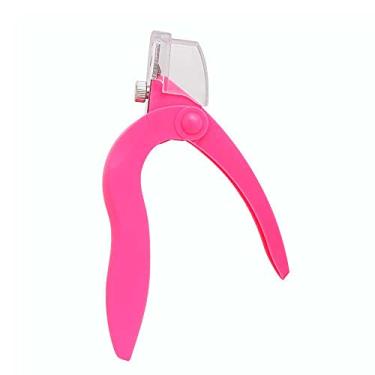 Imagem de Alicate Cortador Unhas D.x Nail Triple Cut Salão Rosa