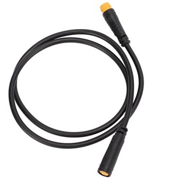 Imagem de Freio De Bicicleta Elétrica,Cabo De Extensão De Bicicleta Elétrica, Acessório De Modificação De Cabo De Extensão De 3 Pinos Conector De Extensão De Bicicleta Elétrica Plugue (公头对母头)