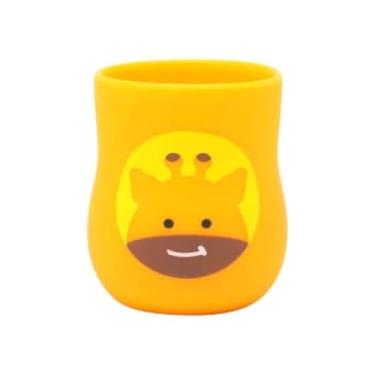 Imagem de Copo Anatômico em Silicone 120ml Girafa Lola