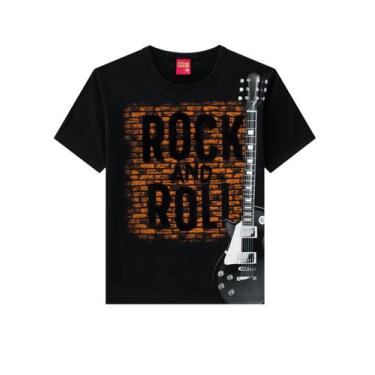 Imagem de Camiseta Kyly Manga Curta Rock And Roli