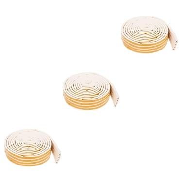 Imagem de Housoutil 3Pcs Tira De Vedação Fita Selante Fita De Vedação De Janela Fita De Vedação De Janela Dupla Varredura Fita De Isolamento De Espuma De Janela Fita De Janela Rolha Branco Pára-Brisa