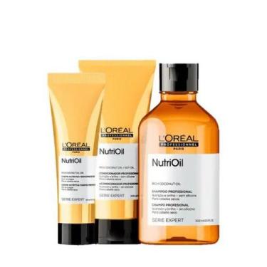 Imagem de Kit Loréal Nutrioil Shampoo 300ml + Cond 200ml + Cpp 150ml - L'oréal