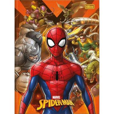 Imagem de Caderno Brochura Grande Spider Man 48 Folhas - Tilibra