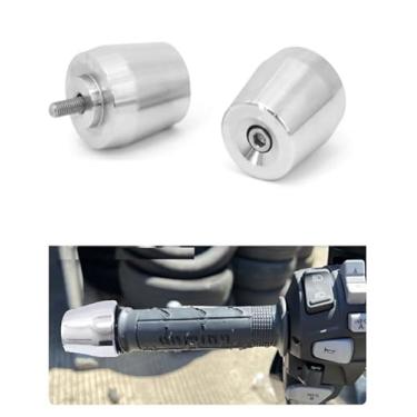 Imagem de Pesos De Guidão Pcx 150 Grande Cromado Fan Titan Cargo 125 150 160 Todas (Par) (CROMADO)