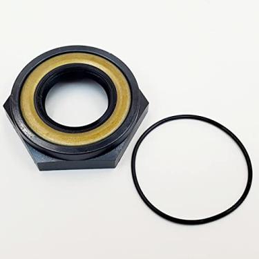 Imagem de Super porca de acionamento por correia com vedação para Harley Big Twin 4 velocidades 1936-1980 EL/UL/FL/FX Knucklehead, Panhead, Shovelhead Models - Para engrenagem de transmissão principal desgaste