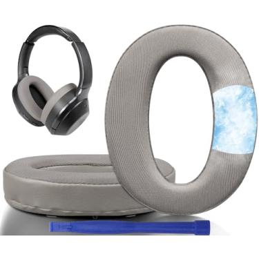 Imagem de SOULWIT Almofadas de Substituição com Gel Refrescante para Sony WH-1000XM2 (WH1000XM2) & MDR-1000X (MDR1000X) Auscultadores, Com Espuma de Isolamento de Ruído, Espessura Adicional - Ouro