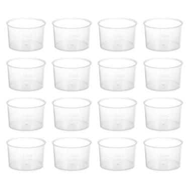 Imagem de PATIKIL Copos medidores de 10 ml, 100 copos de medição graduados de polipropileno para experimentos de laboratório, cozinhar e assar, transplante