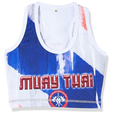 Imagem de Top Compressão Feminino Forração Dupla - 1801 - Muay Thai - PP
