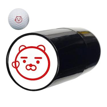 Imagem de Marcador de carimbo de bola de golfe | Ferramenta de estampagem de bolas de golfe - Stamper de bola de trevo de golfe portátil e reutilizável, acessórios de golfe para iniciantes, crianças, adultos e