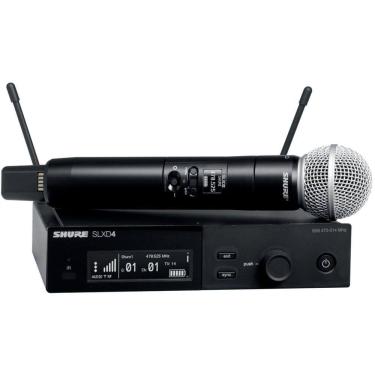 Imagem de Microfone sem fio shure digital slxd24/sm58-l55