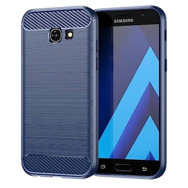 Imagem de Capas para Samsung Galaxy A5 2017.Caso básico,Botão de pressão flexível / 360 ° Proteção completa,Anti-fingerpirnts