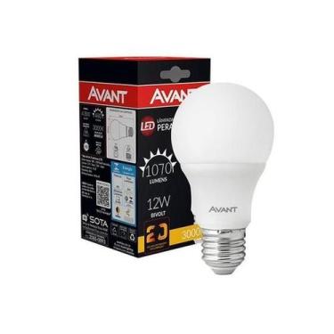 Imagem de Lâmpada Led Pera 12W Bivolt 3000K Amarela Mk1018-E Avant