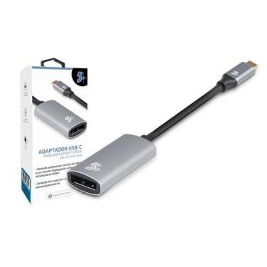 Imagem de Adaptador Cabo Usb Tipo C Thunderbolt X Displayport Original - 5+