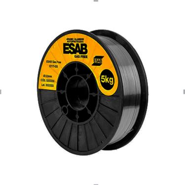Imagem de Arame Para Solda Mig Tubular Gás Free 0,8mm 5Kg Sem Gás Esab