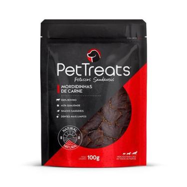 Imagem de Osso PetTreats Mordidinhas de Carne para Cães 100g