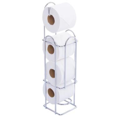 Imagem de Papelaria Porta Papel Higiênico De Chão Elegante Premium - JRD