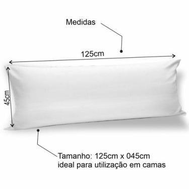 Imagem de Refil De Enchimento Para Travesseiro de Corpo Xuxão Com Silicone e For
