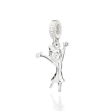 Imagem de Berloque de pulseira prata 925 feminino rommanel divertidamente alegri