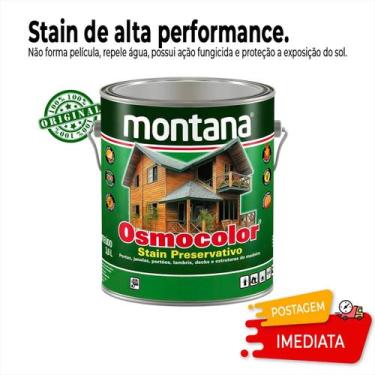 Imagem de Verniz Osmocolor Stain Madeira Pronto Uso 3,6l - Cores - Montana, Mogn