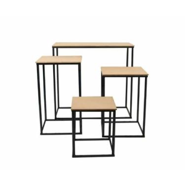 Imagem de Jogo de mesa 4 peças desmontável - Lidy Decorações