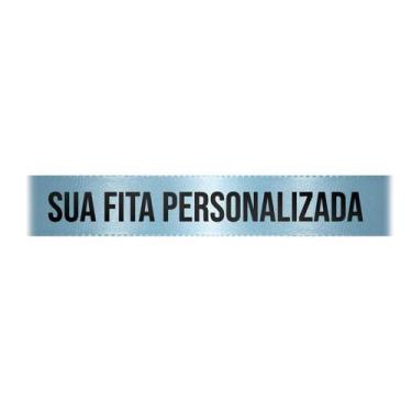 Imagem de Fita de Cetim Personalizada CFS005 - 22mm X 45metros - Azul Bebê 212 -