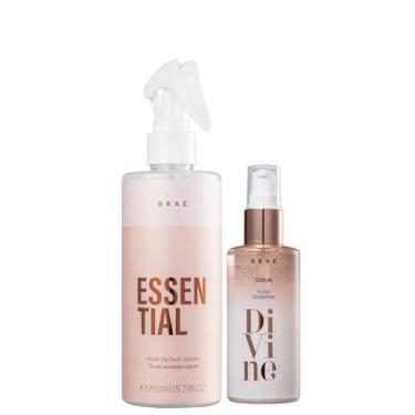Imagem de Kit Leave Essential 260ml e Sérum Divine 60ml - Braé