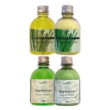 Imagem de Espuma Banheira Hidro + Sal De Banho Capim Limão E Verbena - Bagnare C