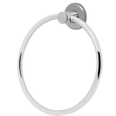 Imagem de Acesório Porta Toalha Argola Inox Suporte Toalheiro - Shophidraulica 